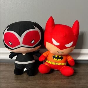 DC Justice League Batman & CatWoman Plush‎ Bundle
